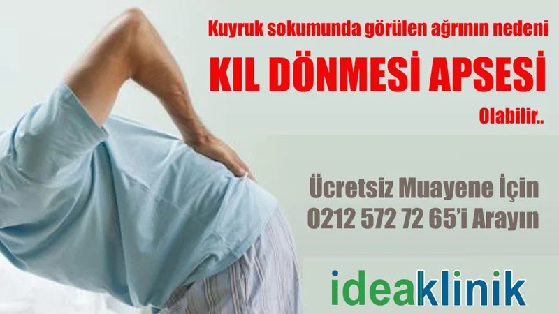 Kıl dönmesi apsesi